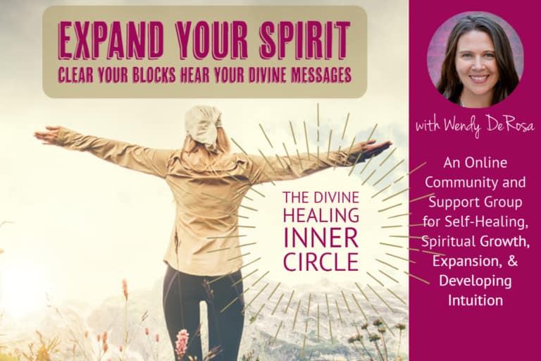 Online Community The Divine Healing Inner Circle with Wendy DeRosa Wendy 768x512