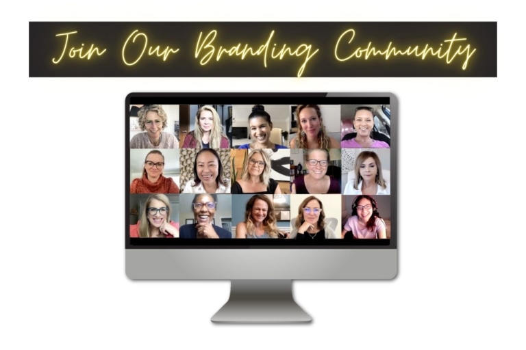 Get brand coaching in our online branding community 768x512
