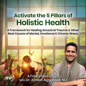 “Activate the 5 Pillars of Holistic Health” with Dr. Ameet Aggarwal