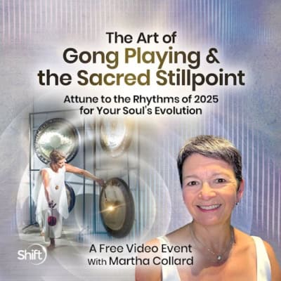 Discover the gong as an ancient and effective tool for healing with Martha Collard