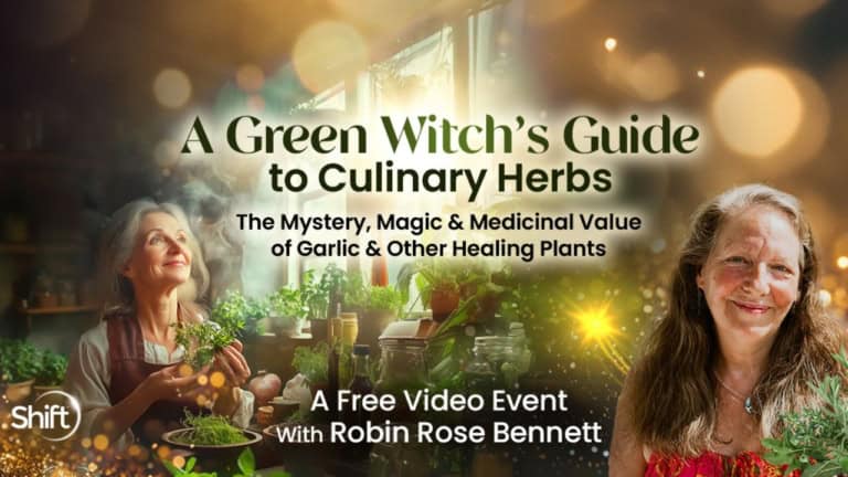 A Green Witchs Guide to Culinary Herbs The Mystery Magic Medicinal Value of Garlic Other Healing Plants with Robin Rose Bennet 768x432