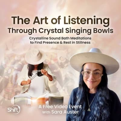  A sacred reset with crystal singing bowls 
