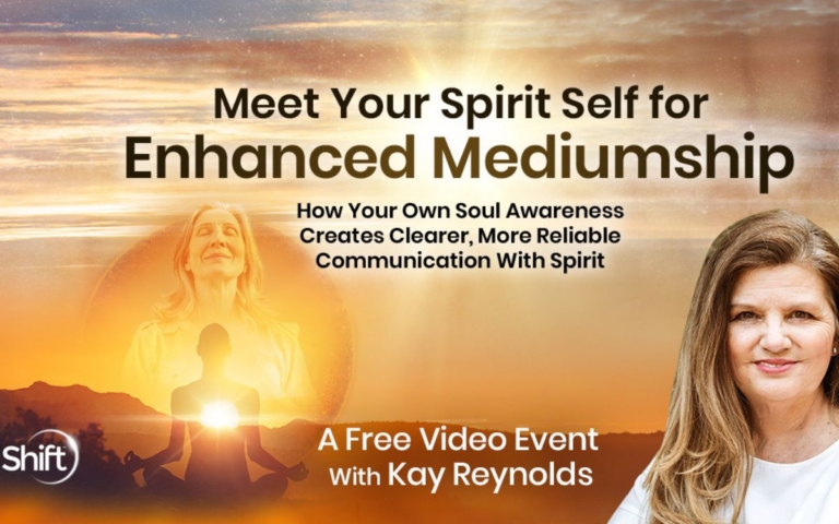 Meet Your Spirit Self for Enhanced Mediumship with Kay Reynolds Free Online Event March 2026 768x480