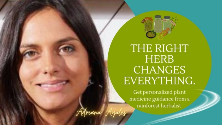 Adriana Ayales Clinical Herbalist and Plant Medicine Educator 768x432