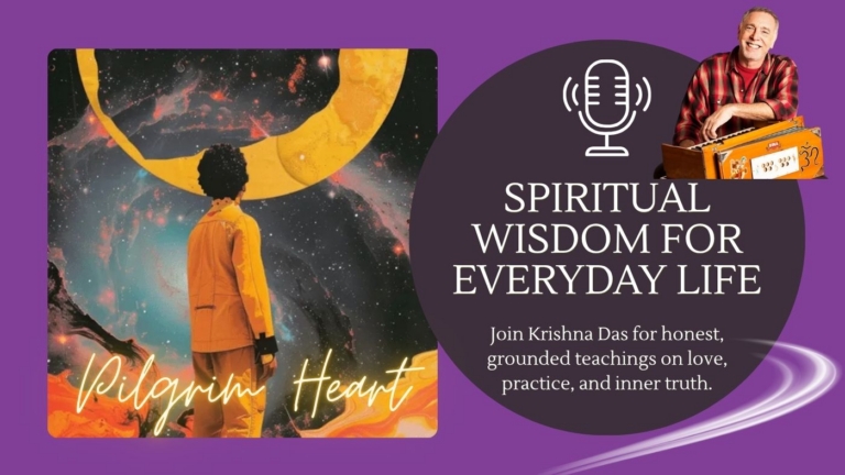 Krishna Das Pilgrim Heart Podcast Listing Directory Cover 768x432