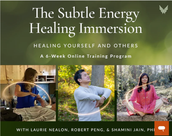 The Subtle Healing Energy Immersion Online Training Course with Laurie Nealon, Robert Peng, & Shamini Jain, PhD Presented by Sounds True