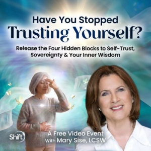A guided EFT tapping practice to quiet mental chatter and settle your nervous system-tap into self trust