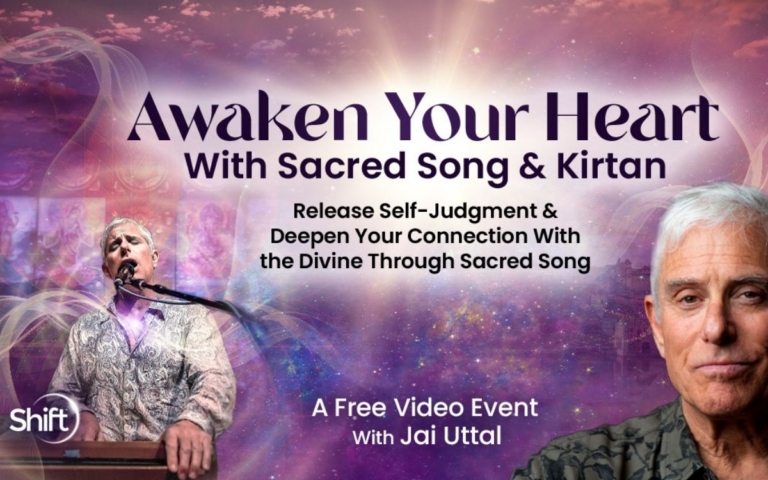 New event Sing your heart awake with Jai Uttal Free Event The Shift Network Directory Cover 768x480